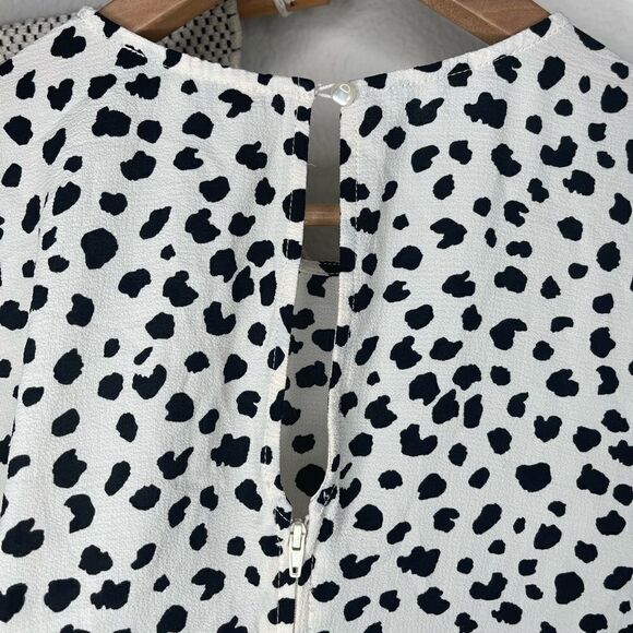 June & Hudson Leopard Spotted Top XL - Picture 6 of 7